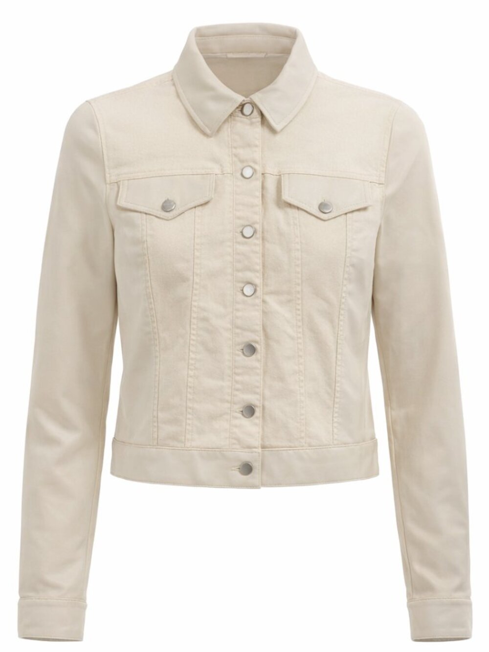 Bagatelle Coll. Ultra Soft Large Jacket Vegan Leather Beige Quiet Luxury Chic